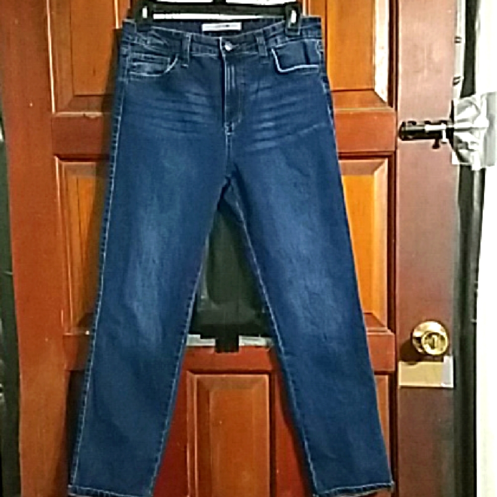 Joe's The Nikki, Mid Rise Boyfriend Cropped And Rolled Hem , SIZE:25
